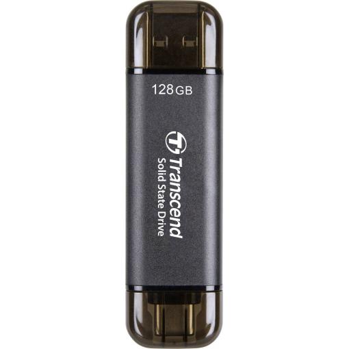 Transcend 128 GB, externí SSD disk, vícebarevná