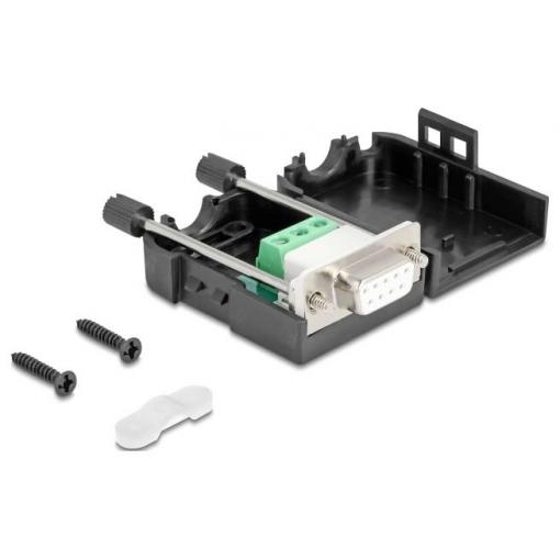 Delock 90655 90655 Adaptérový blok Pólů: 9, 3 1 ks