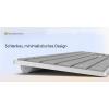 Microsoft MS Srfc Keyboard Bluetooth gray DE COMM klávesnice k tabletu Vhodné pro značku (tablet): Microsoft Android™, Apple iOS®, Windows®