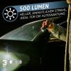 Energizer Auto Metal Light LED kapesní svítilna, napájeno akumulátorem, 500 lm