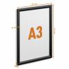 Durable 479701 vyměnitelný fotorámeček Formát papíru: A3 černá