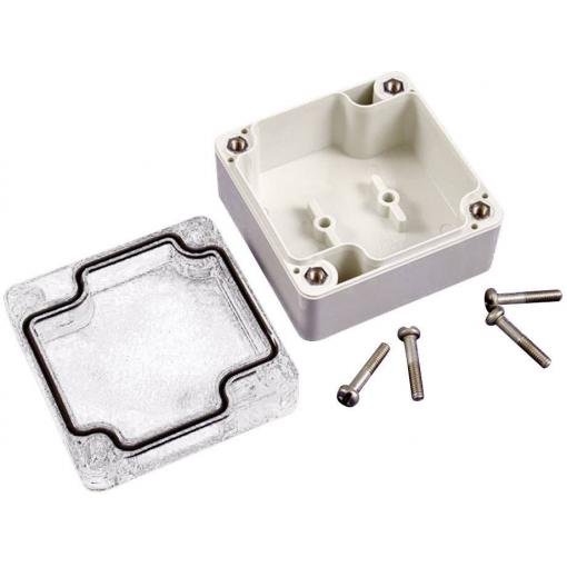 Hammond Electronics 1554T2GYCL univerzální pouzdro 180 x 120 x 90 ABS šedobílá (RAL 7035) 1 ks