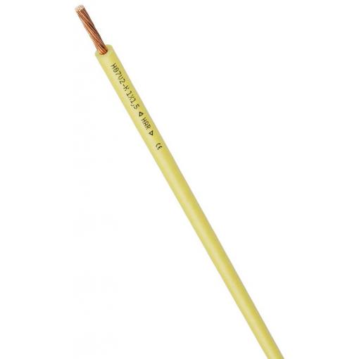 LAPP 4519112/100 Jednotlivá žíla, 1 x 2.5 mm², žlutá, 100 m