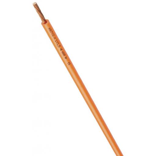 LAPP 4519092K/900 Jednotlivá žíla, 1 x 2.5 mm², oranžová, 900 m