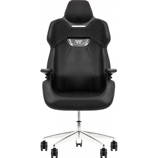 Thermaltake Argent E700 Real Leather Gaming Chair with houndstooth fabric herní židle šedá, černá