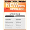 8MPx ZOOM kamerový IP POE set - 4x NC961+, POE switch 4 + 1, NVR | ZONEWAY 4-NC961+3016