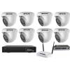 8MPx ZOOM kamerový IP POE set - 8x NC961+, POE switch 8+ 1, NVR | ZONEWAY 8-NC961+3016