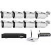 8MPx ZOOM kamerový IP POE set - 8x NC971, POE switch 8 + 1, NVR | ZONEWAY 8-NC971-3016