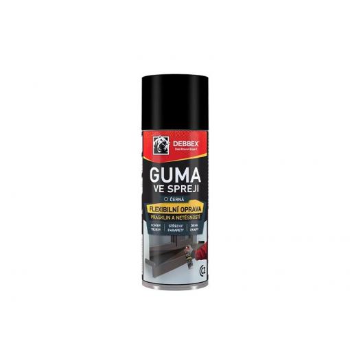 Guma ve spreji DEBBEX černá 400ml