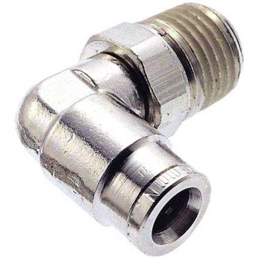 úhlová propojka otočná IMI NORGREN 101470618, Vnější závit: R1/8, Ø vedení: 6 mm