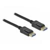 Delock DisplayPort kabel Konektor DisplayPort 2 m černá 80262 10K UHD, pozlacené kontakty, třížilový stíněný Kabel DisplayPort