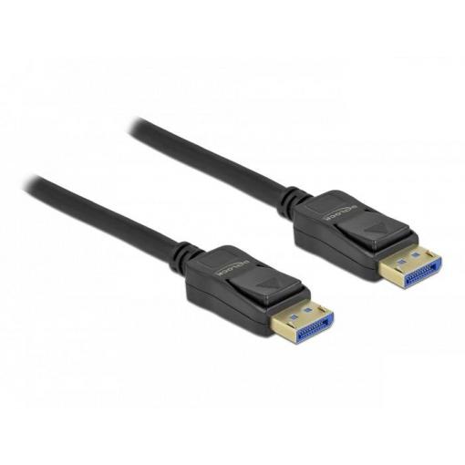 Delock DisplayPort kabel Konektor DisplayPort 1 m černá 80261 10K UHD, pozlacené kontakty, třížilový stíněný Kabel DisplayPort