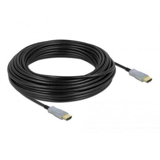 Delock HDMI kabel Zástrčka HDMI-A 20 m černá 85015 4K UHD, pozlacené kontakty HDMI kabel
