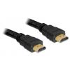 Delock HDMI kabel Zástrčka HDMI-A 10 m černá 82709 kulatý, 4K UHD, pozlacené kontakty, kroucený HDMI kabel