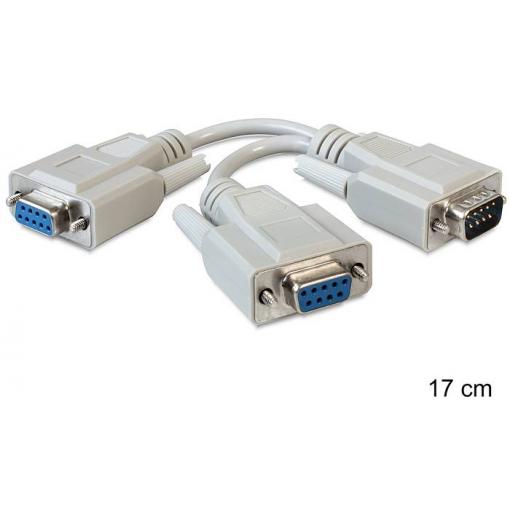Delock sériový kabel konektor rj45 0.17 m béžová 65403 DVI kabel