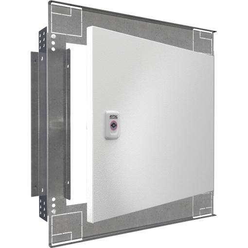 Rittal 1381550 Vnitřní dveře z pro kompaktní rozvodné skříně AX, pro Š x v: 500 x 500 mm PLECHOVÉ dveře 1 ks