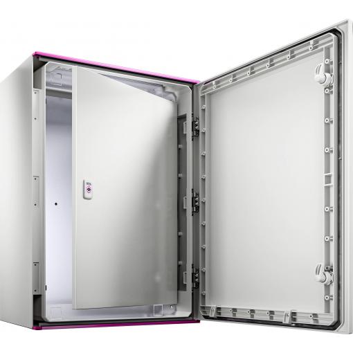 Rittal 1485768 Vnitřní dveře z pro plastové rozvodné skříně AX, pro Š x v: 600 x 800 mm PLECHOVÉ dveře ocelový plech šedá (RAL 7035) 1 ks