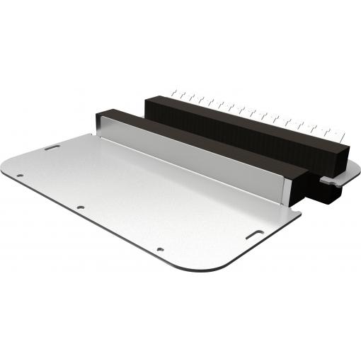 Rittal SZ 2565.450 2565450 Přírubová deska (d x š) 221 mm x 301 mm ocelový plech šedá (RAL 7035) 1 ks