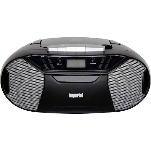 Imperial PBB Boombox mit CD-Player Kassettenspieler 22-325-00 rádio s CD, FM, AUX, FM, kazeta, CD, černá