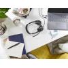Jabra Evolve2 50 Headset otevřená (On Ear) kabelová, Bluetooth® stereo černá Redukce šumu mikrofonu, Potlačení hluku headset, Vypnutí zvuku mikrofonu, regulace