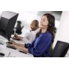 Jabra Engage 40 Headset otevřená (On Ear) kabelová mono černá Redukce šumu mikrofonu, Potlačení hluku headset, monofonní, regulace hlasitosti, Vypnutí zvuku