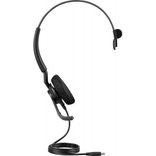 Jabra Engage 50 II Headset otevřená (On Ear) kabelová mono černá Potlačení hluku, Redukce šumu mikrofonu headset, regulace hlasitosti, Vypnutí zvuku mikrofonu,