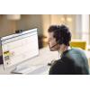 Jabra Engage 50 II Headset otevřená (On Ear) kabelová stereo černá Potlačení hluku, Redukce šumu mikrofonu headset, regulace hlasitosti, Vypnutí zvuku