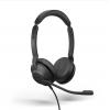 Jabra Evolve2 30 SE Headset otevřená (On Ear) kabelová stereo černá Redukce šumu mikrofonu, Potlačení hluku headset telefon