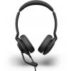 Jabra Evolve2 30 SE Headset otevřená (On Ear) kabelová stereo černá Redukce šumu mikrofonu, Potlačení hluku headset telefon