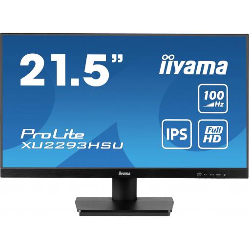 Iiyama ProLite XU2293HSU-B7 LED monitor 54.6 cm (21.5 palec)1920 x 1080 Pixel, 16:9, 1 ms, IPS LED