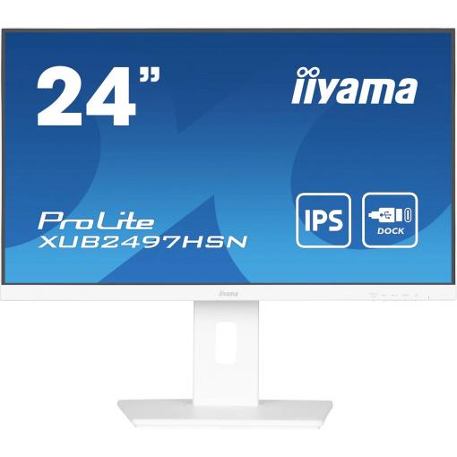 Iiyama ProLite XUB2497HSN-W2 LED monitor 60.5 cm (23.8 palec)1920 x 1080 Pixel, 16:9, 1 ms, IPS LED