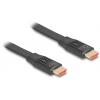 Delock HDMI kabel Zástrčka HDMI-A 5 m černá 81004 8K UHD, pozlacené kontakty, eARC HDMI kabel