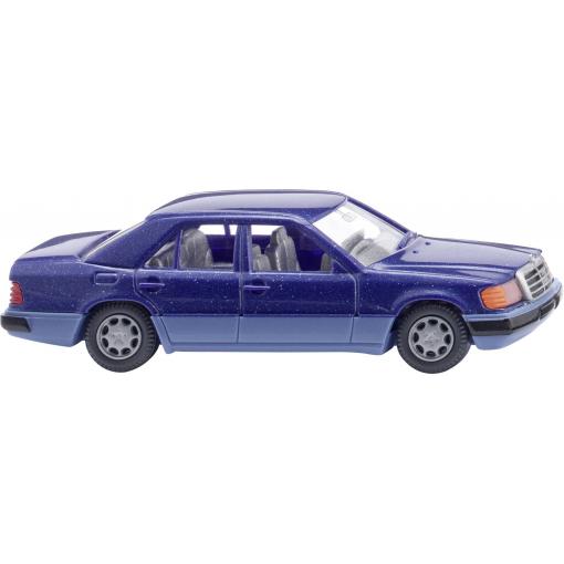 Wiking 015320 H0 model osobního automobilu Mercedes Benz 260 E, metalická modrá