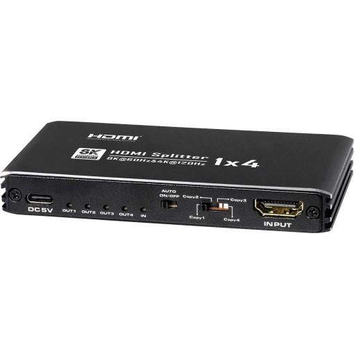 My Wall 8K HDMI Splitter 1 in 4 out HDMI rozbočovač