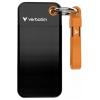 Verbatim Pocket 2 TB, externí SSD disk, USB-C™ (USB 3.2 Gen 2), černá, oranžová
