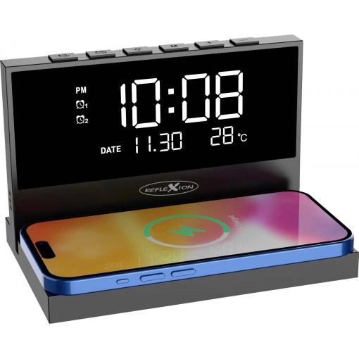 Reflexion ACW2188 ACW2188 radiobudík, FM, USB, funkce alarmu, ambient light