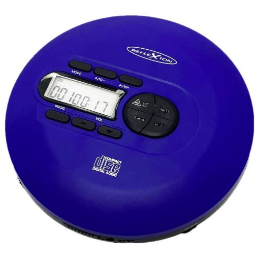 Reflexion PCD540DAB/BL přenosný CD přehrávač Discman CD, CD-R, CD-RW, MP3 modrá