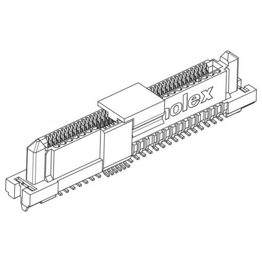 Molex 207972-1004, 1 ks Tape on Full reel