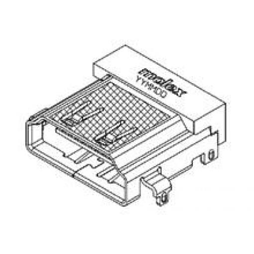 Molex 47630-1010 1 ks Tape on Full reel