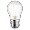 Paulmann 29214 LED Energetická třída (EEK2021) A (A - G) E27 kapkový tvar 4 W neutrální bílá (Ø x v) 45 mm x 80 mm 1 ks