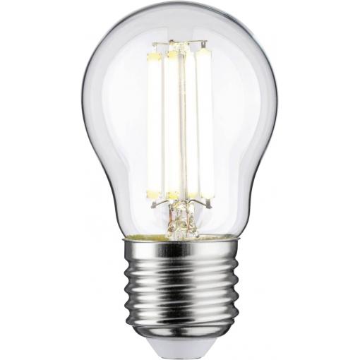 Paulmann 29214 LED Energetická třída (EEK2021) A (A - G) E27 kapkový tvar 4 W neutrální bílá (Ø x v) 45 mm x 80 mm 1 ks