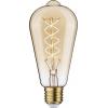 Paulmann 29242 LED E27 kulatý tvar 4.2 W jantar (Ø x v) 64 mm x 143 mm 1 ks
