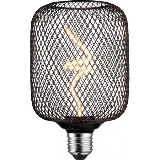 Paulmann 29262 LED E27 válcový tvar 4 W jantar (Ø x v) 100 mm x 162 mm 1 ks