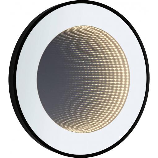 Paulmann Miro 79561 LED osvětlení zrcadla 11.5 W teplá bílá zrcadlo, černá (matná)