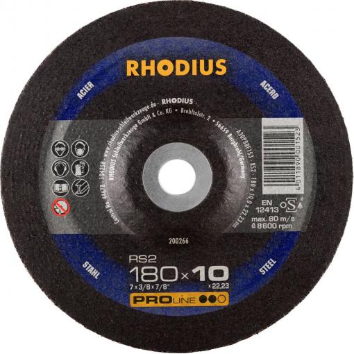 Rhodius 200266 Ohrubovací kotouč Průměr 180 mm Ø otvoru 22.23 mm ocel 1 ks