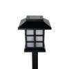 svít.solar.ML-GS005 LED zápich 38cm Lucerna černá