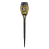 svít.solar.ML-GS013 LED zápich 50cm Lucerna černá