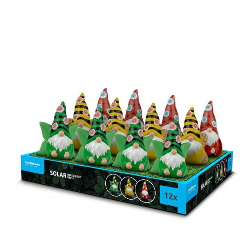 svít.solar.ML-DS016 LED trpaslík bar.mix 13cm aku