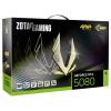 Zotac grafická karta Nvidia RTX 5080 AMP EXTRM INF 16GB 16 GB GDDR7 RAM PCIe x16 HDMI® 2.1, DisplayPort 2.1 NVIDIA G-Sync , přetaktovaná