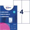 Avery-Zweckform 4834XL zásuvný štítek se jménem (š x v) 148 mm x 105 mm 50 ks